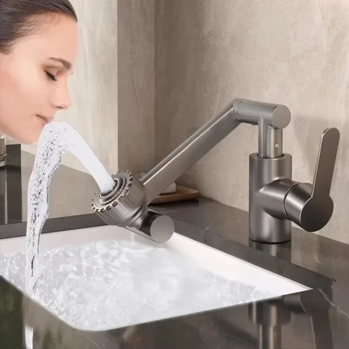 Revolutionary 1080° Rotating Kitchen and Bathroom Faucet - Multifunctional Cold and Hot Water Tap for Effortless Cleaning
