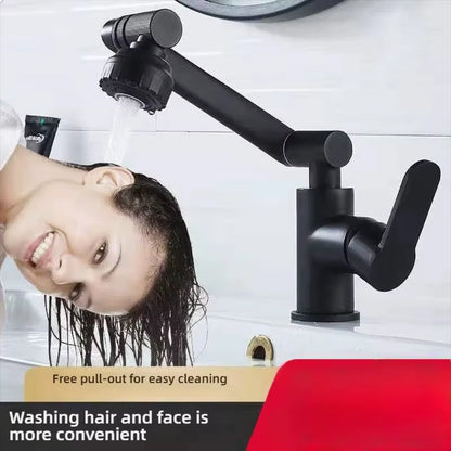 Revolutionary 1080° Rotating Kitchen and Bathroom Faucet - Multifunctional Cold and Hot Water Tap for Effortless Cleaning